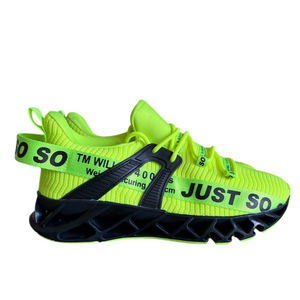 Just So So Unisex Neon Yellow Shoe Size 41 aka 9.5 or 8 #799
